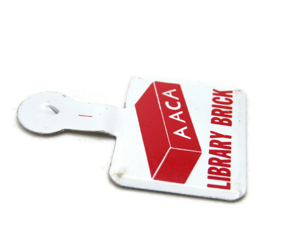 AACA Library Brick Fold Over Pin