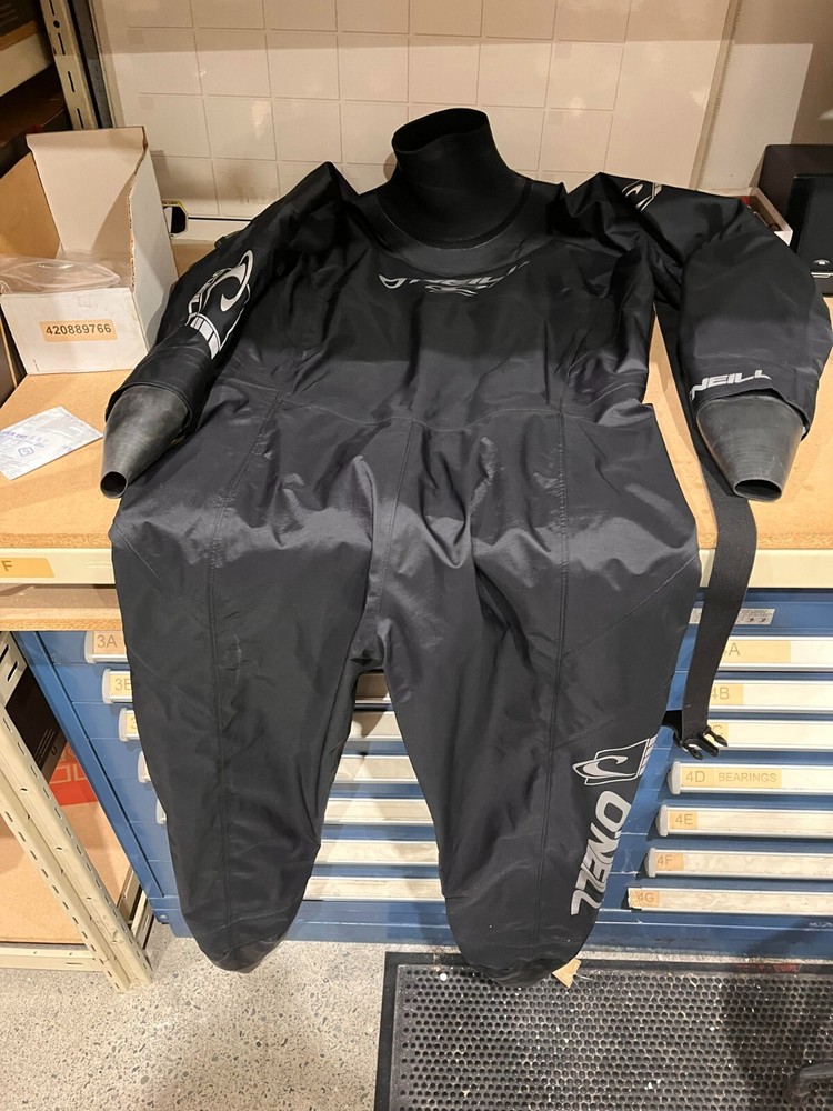 Black drysuit