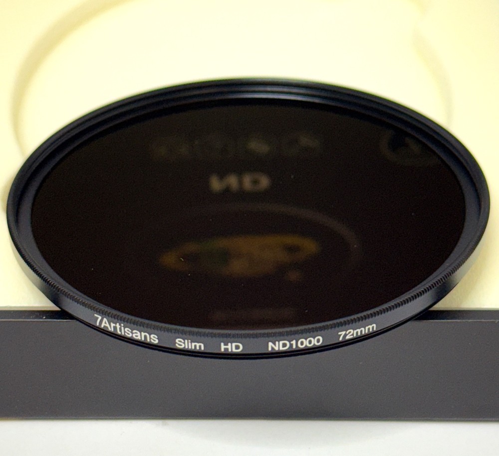 7Artisans 72mm ND1000 Filter - opened, unused