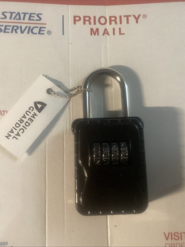 Medical Guardian Combination Lock Box NOB