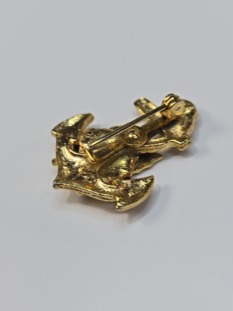 Canada Maple Leaf & Anchor Souvenir Lapel Pin