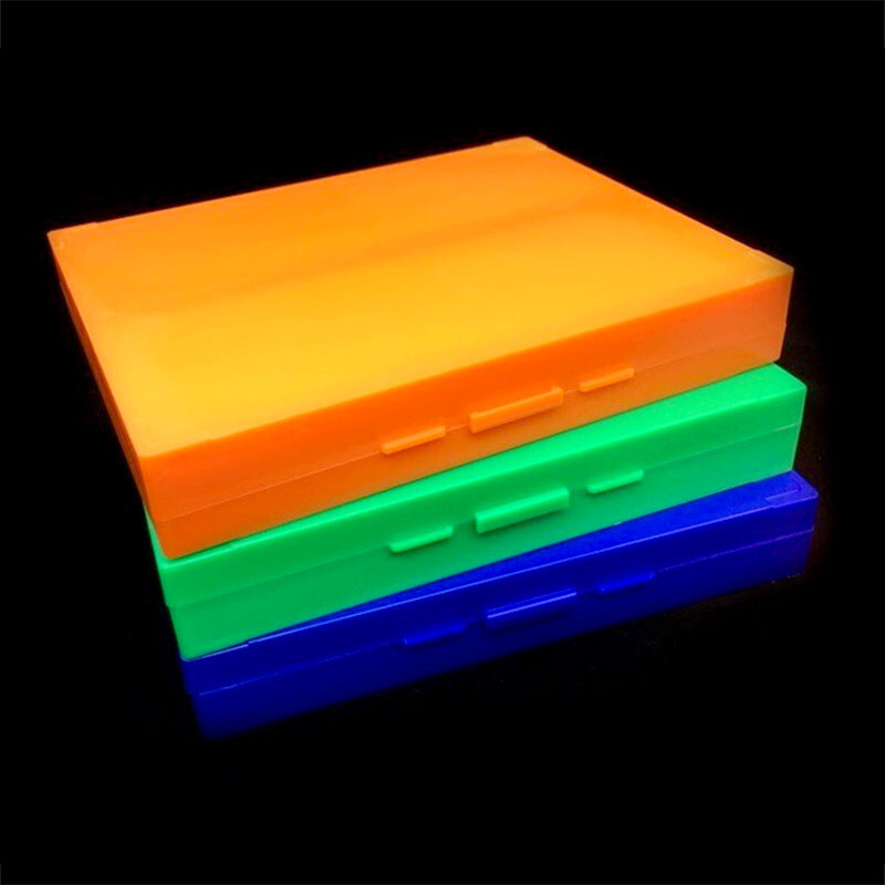 Lab Pathological Slides Storage Box Plastic Microscope Slides Box Holder Case