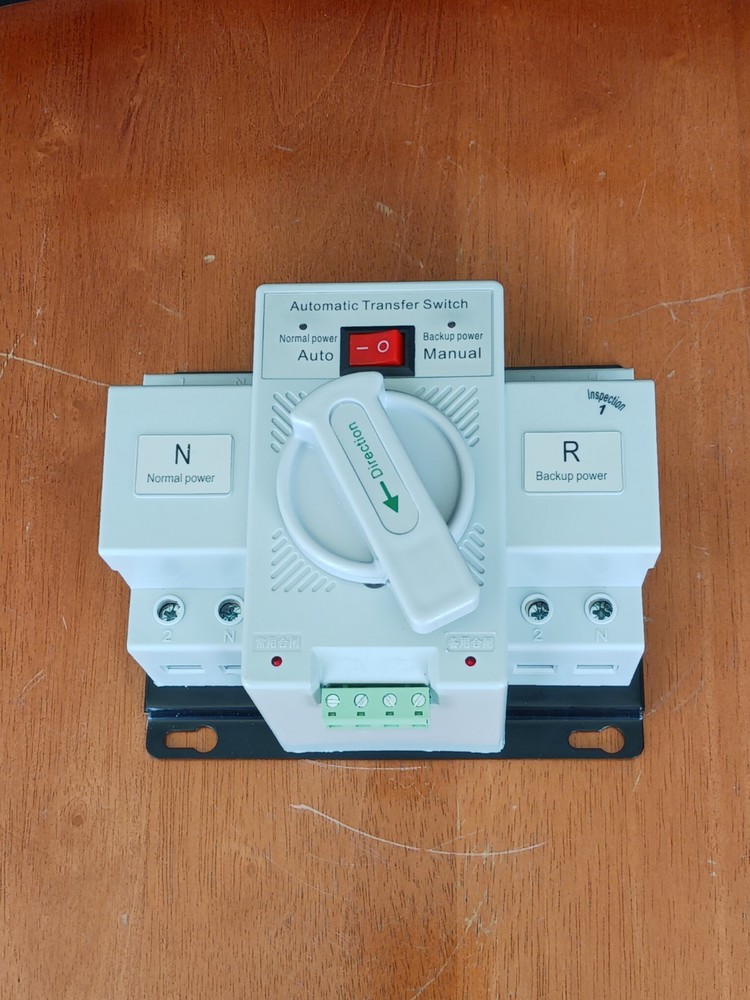 2P Dual Power Automatic Transfer Switch 60HZ Changeover Transfer Switch Tool 63A