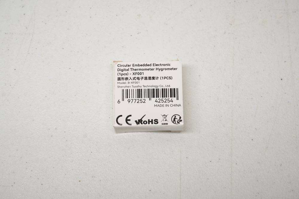 Bambu Lab LCD Circular Embedded Electronic Digital Thermometer Hygrometer