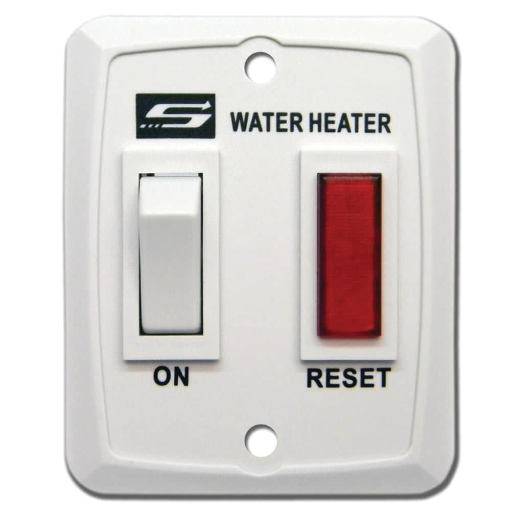 Suburban 234589 Standard Water Heater Wall Switch Assembly - White