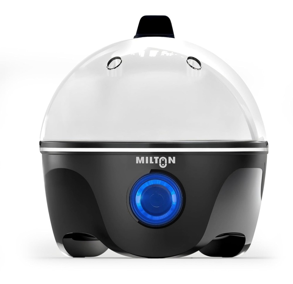 Milton Xpress Egg Boiler | Automatic Power Off | Egg Cooker | Black| Plastic|