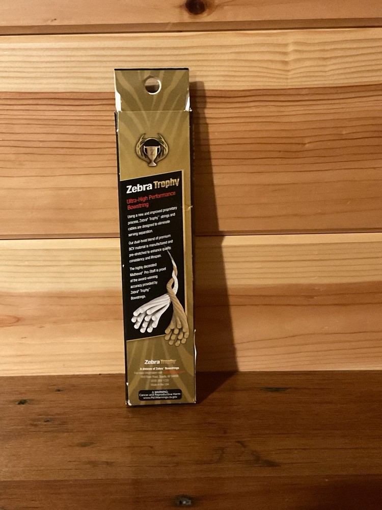 Mathews Z7 String - Zebra Trophy String - 86-7/8” Tan & Red