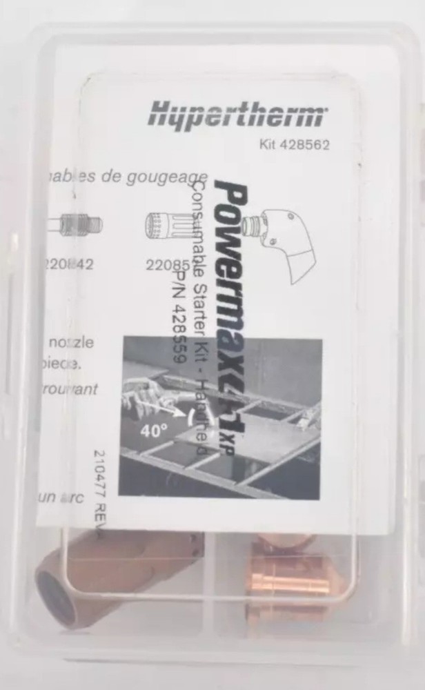 Hypertherm 428559 Consumable Starter Kit Powermax45 XP Handheld
