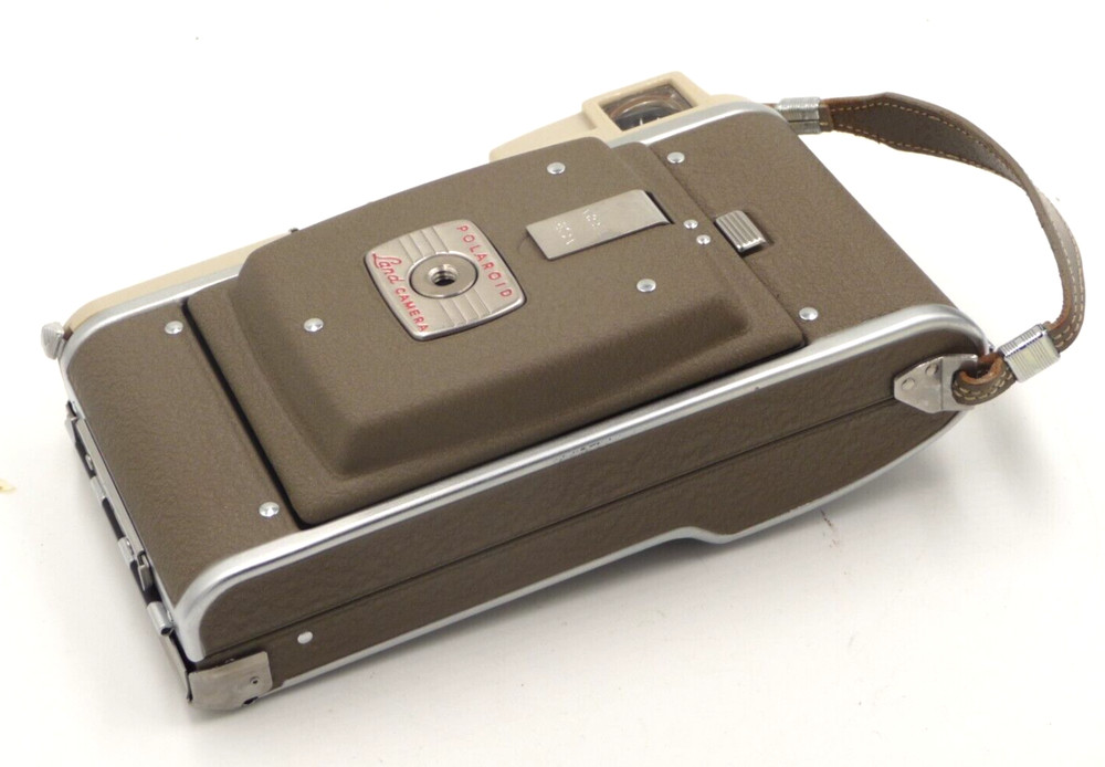 Polaroid Highlander Land Camera Model 80A with flash, light meter and case