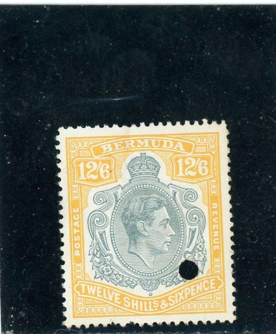S2 Bermuda 1938 Scott# 127 Canceled