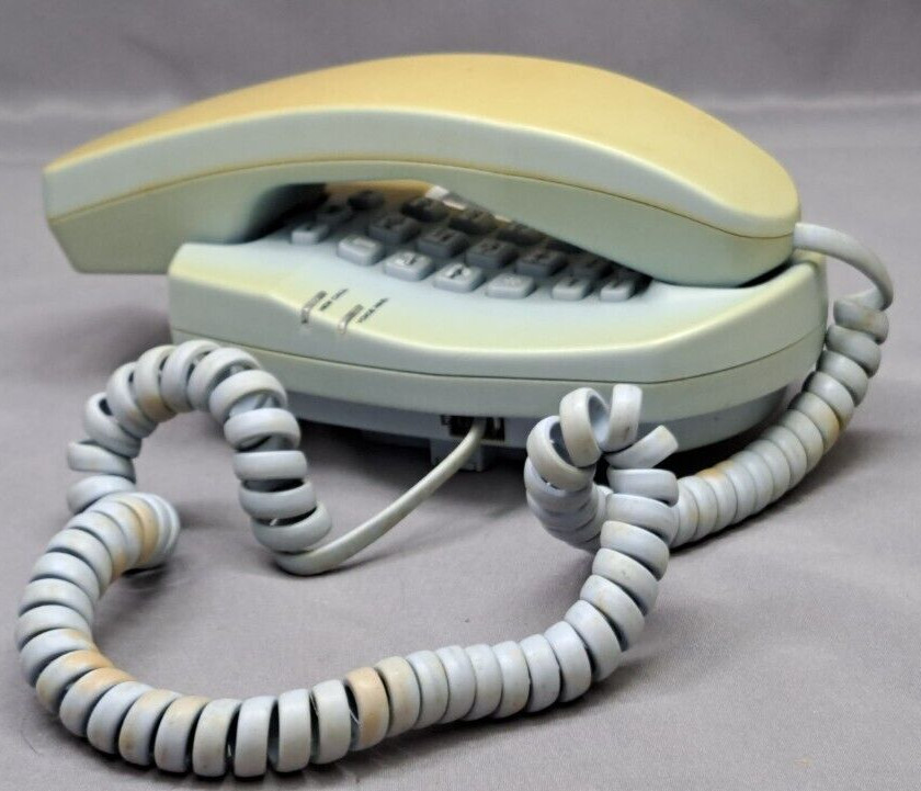 90s ACT Communication Touch Tone Dial Corded Telephone UNTESTED