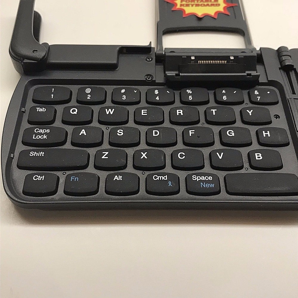 Portable Keyboard iConcepts Foldable Black