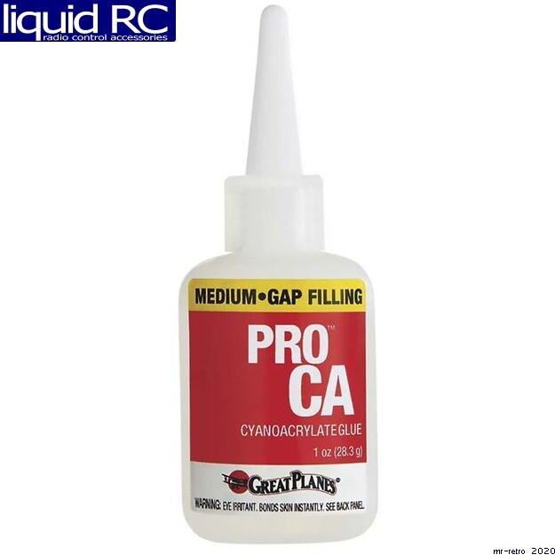 Great Planes MR6008 Pro Ca+ Glue Medium 1 Oz