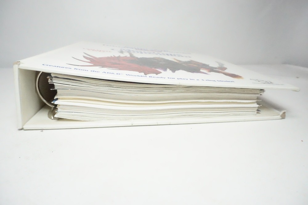 Monsters Compendium Binder AD&D Vol 1 & 2