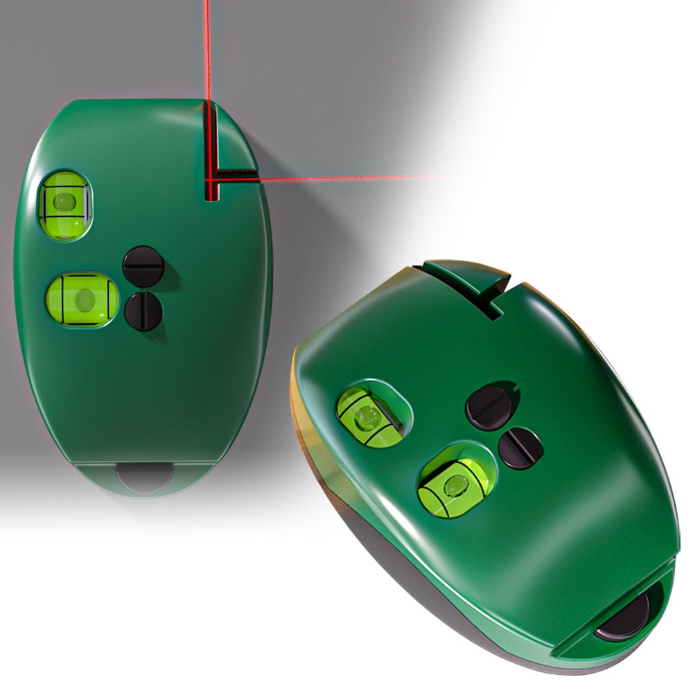 Mini 90° Laser Level Vertical Horizontal Laser Line Projection Measuring Tools