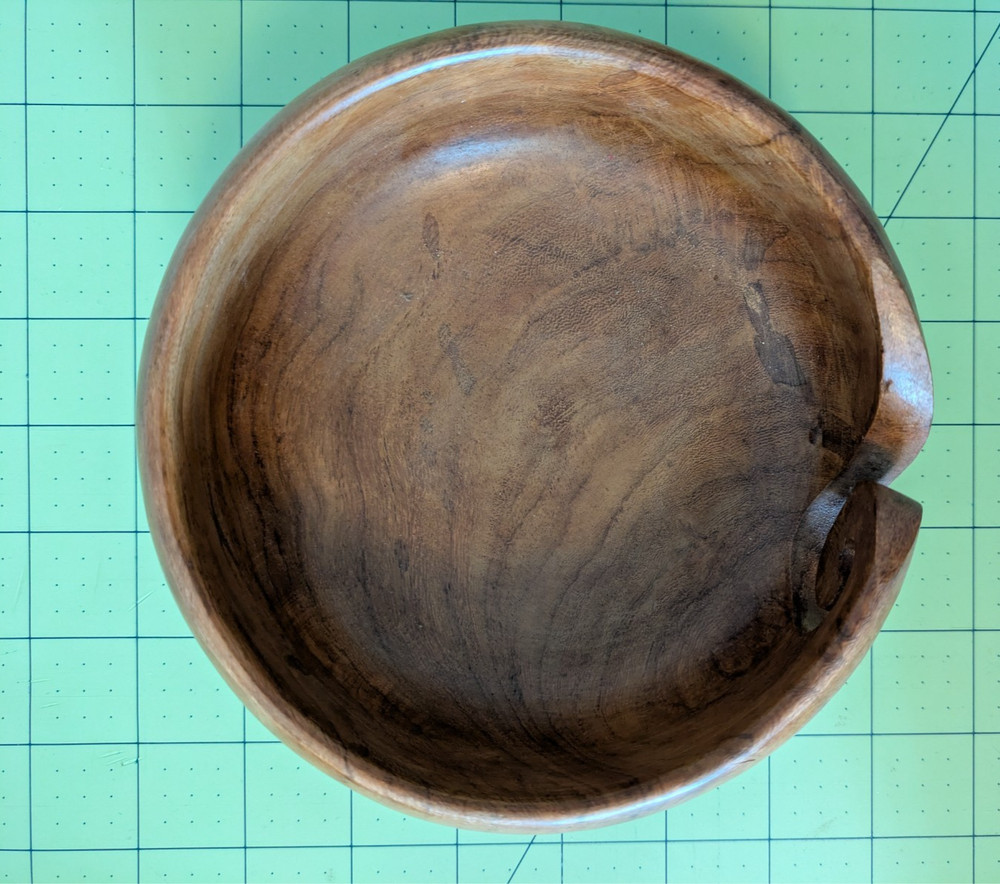 Darn Good Yarn Wooden Bowl