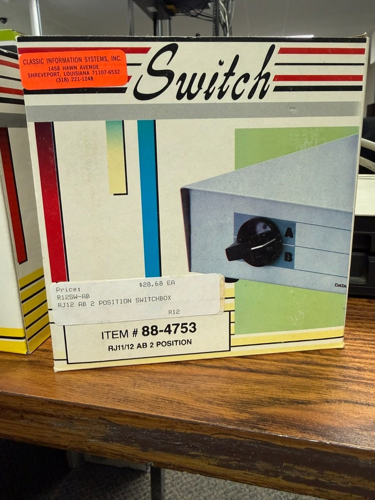 RJ12 AB 2 Switchbox