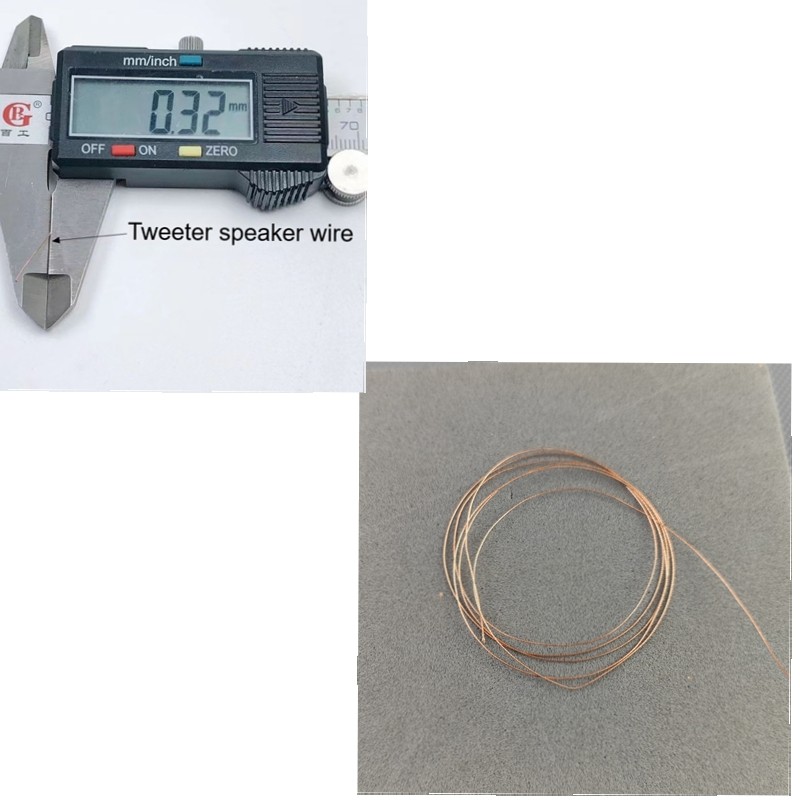 1Meter Professional Speaker Repair Lead Wire 4 Strands Solid Wire