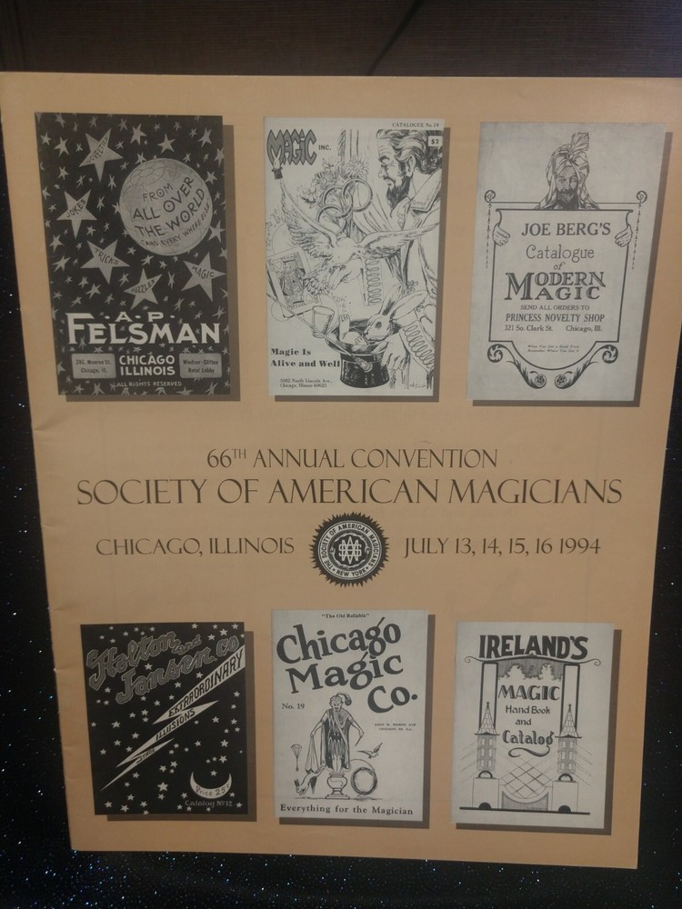 SAM 66th Annual Convention 1994 Chicago Souvenir Program