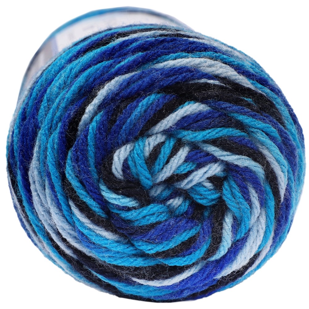(2 pack) Mainstays Medium Acrylic Blue Blend Yarn, 5 Oz 285 Yards