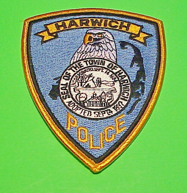 HARWICH CAPE COD  MASSACHUSETTS  MA  5"  POLICE PATCH  FREE SHIPPING!!!