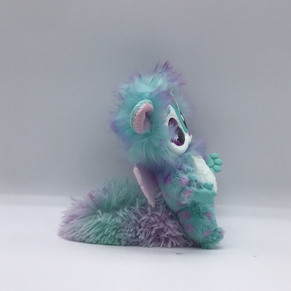 MAGIC MIXIES Magical Interactive 8" Teal Blue Plush Toy with Bendable Limbs
