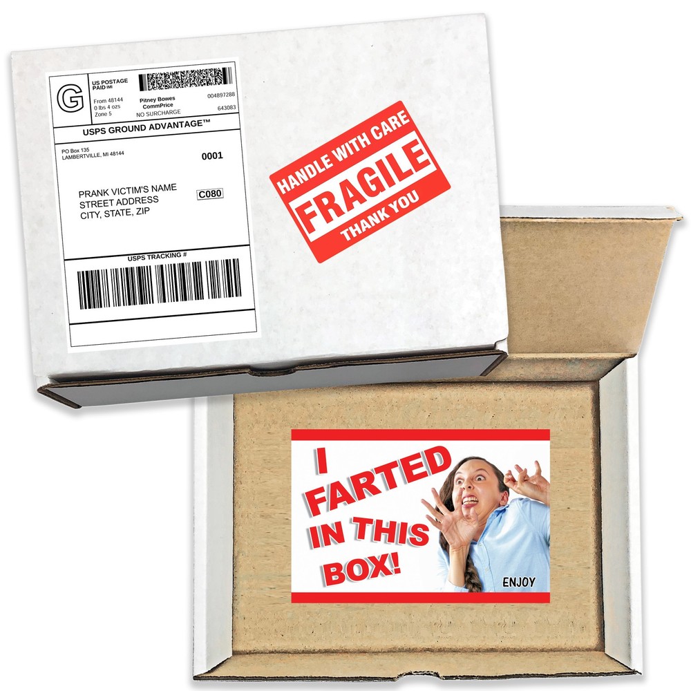 I Farted In This Box Prank Mail Sent Anonymously!