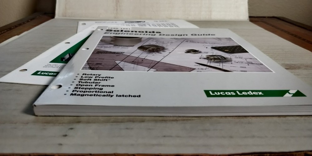 1991 LUCAS LEDEX engineering design guide catalog 101 ~ C2