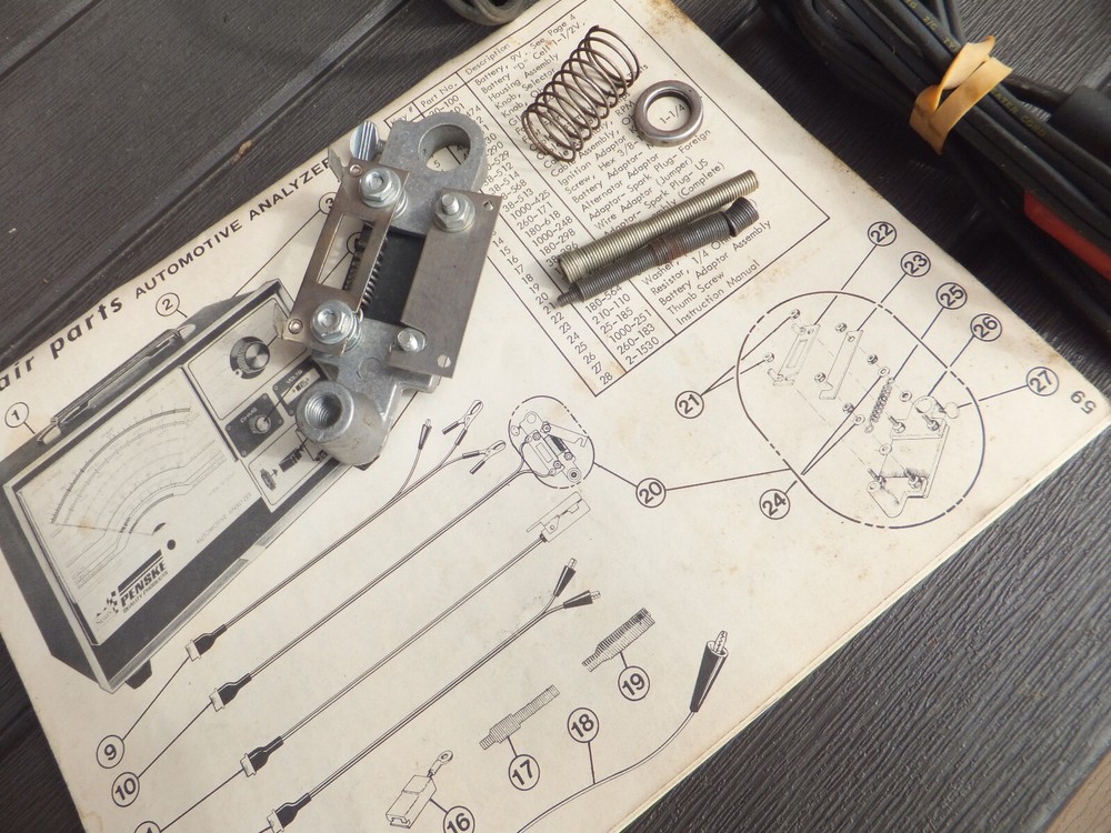 Sears Craftsman Professional Quality Engine 30 Test Analyzer, 28-21040 Untested