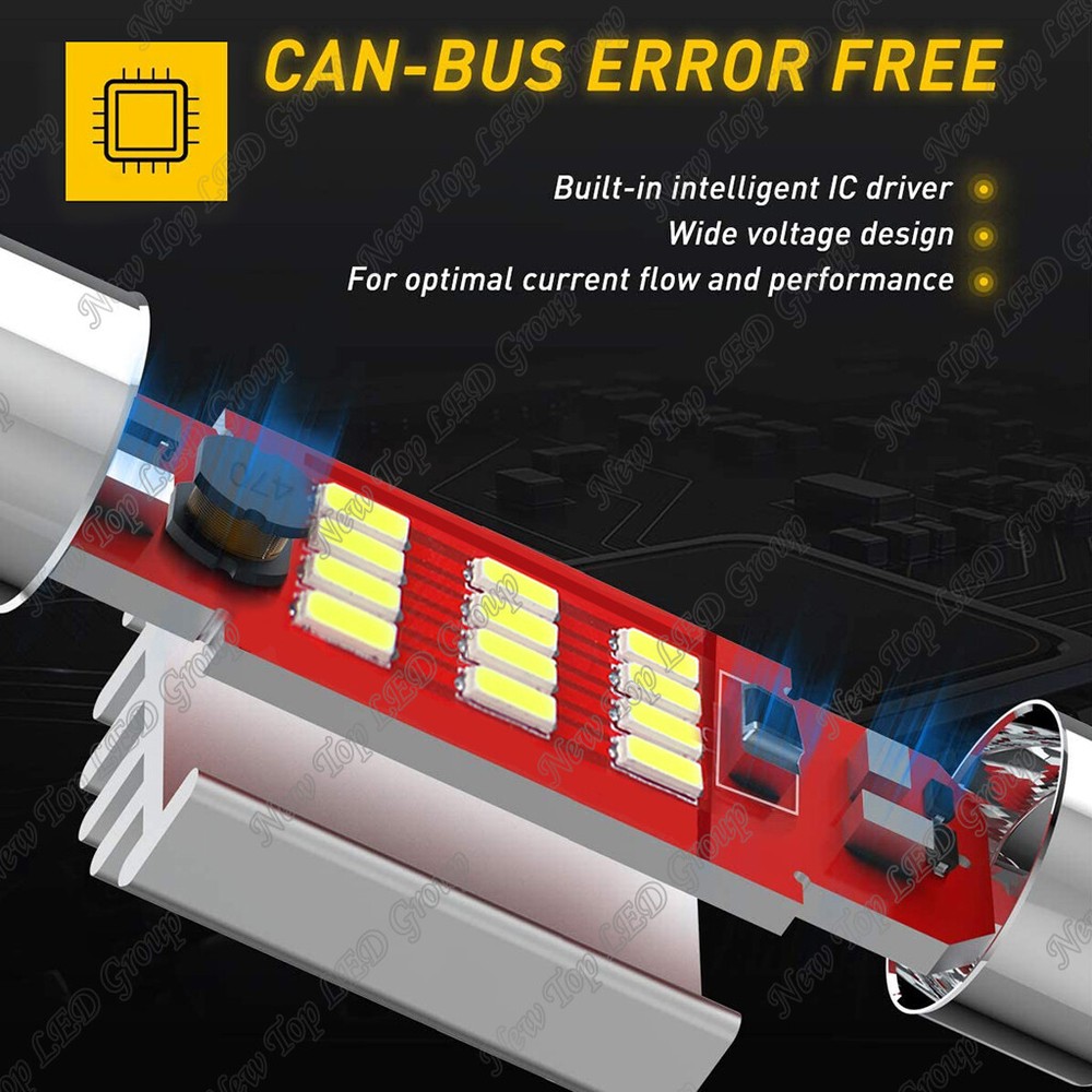 CANBUS White LED Lights Interior Package Kit for 2007 - 2013 BMW X5 Series E70