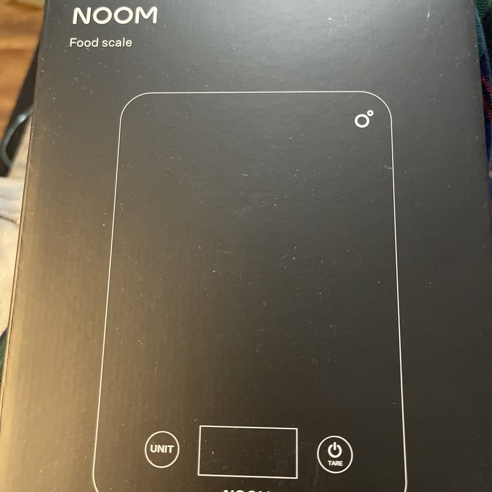 New Noom Digital Food Scale Black