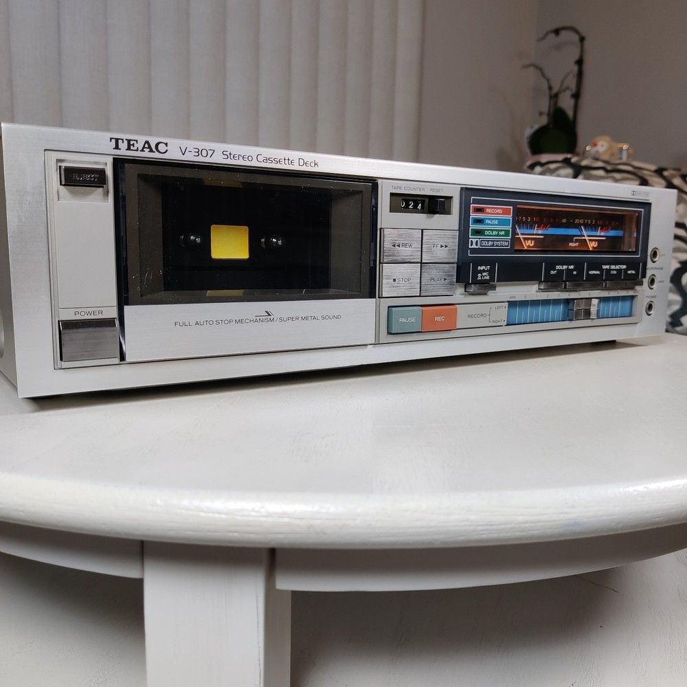 cassette deck TEAC V-307 working