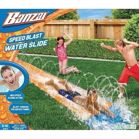 Banzai Speed Blast Water Slide 5 - 12 Years