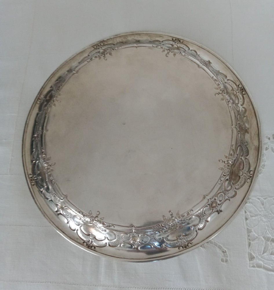 VASSOIO ARGENTATO