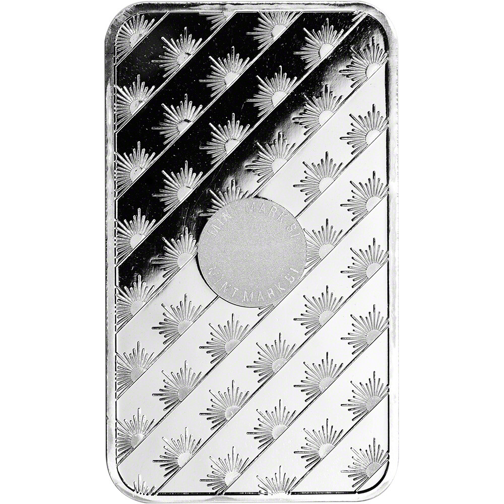 5 oz. Silver Bar - Sunshine Minting - .999 Fine