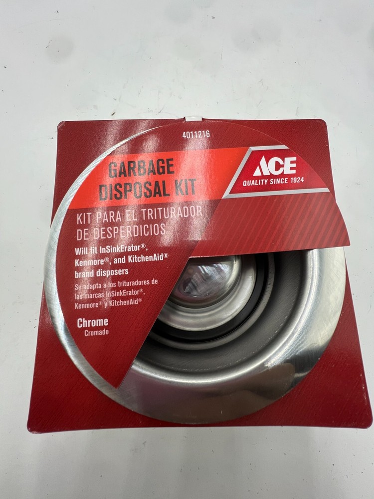 Ace Garbage Disposal Drain Discharge Elbow Tool 4011216 Chrome