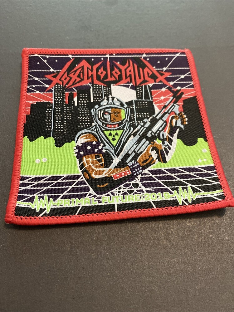 TOXIC HOLOCAUST Primal Future  Band Sew On Patch