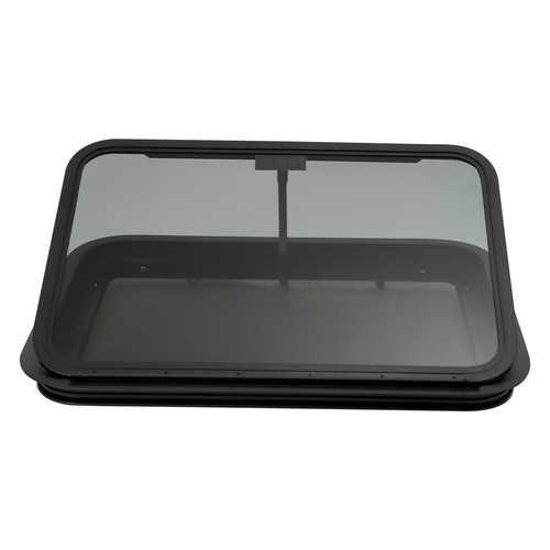 RV Camper Exit Window 30-40° Push Out Glass Window Venting Window Rectangular