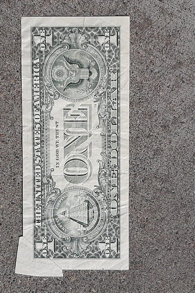 1995 Error* 1 Dollar United States Federal Reserve Error*