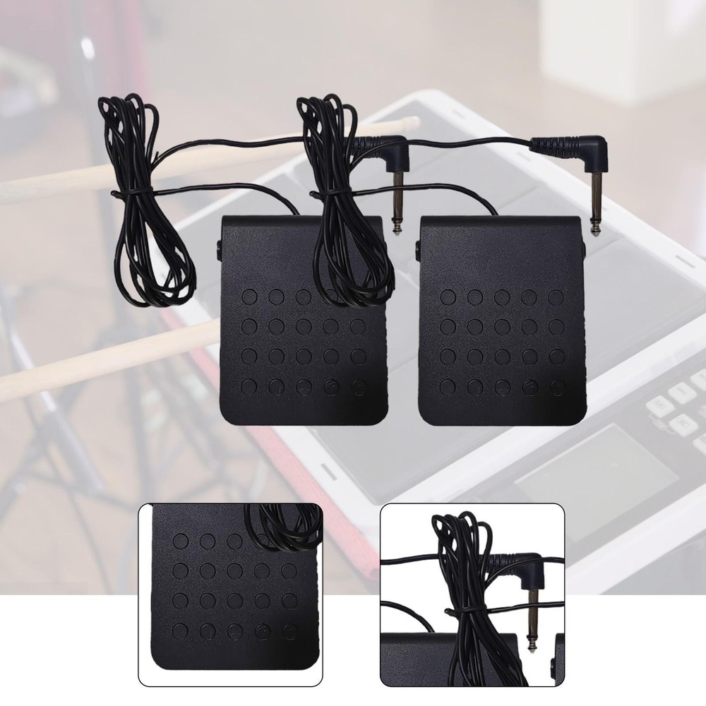 2 Pieces Electronic Drum Pedal Replacement High Performance Lightweight