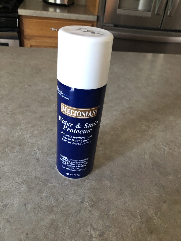 Meltonian Water & Stain Protector 7.7 oz NEW! writing on cap