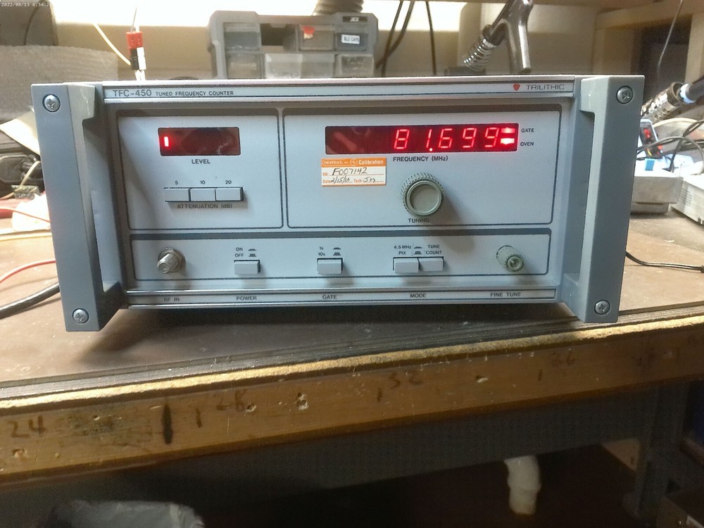 Trilithic TFC-450 Tuned Frequency Counter