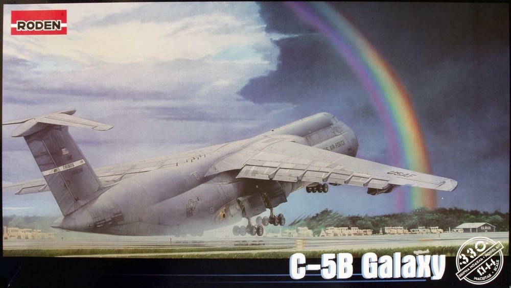 Roden Models 1/144 LOCKHEED C-5B GALAXY U.S. Air Force Transport