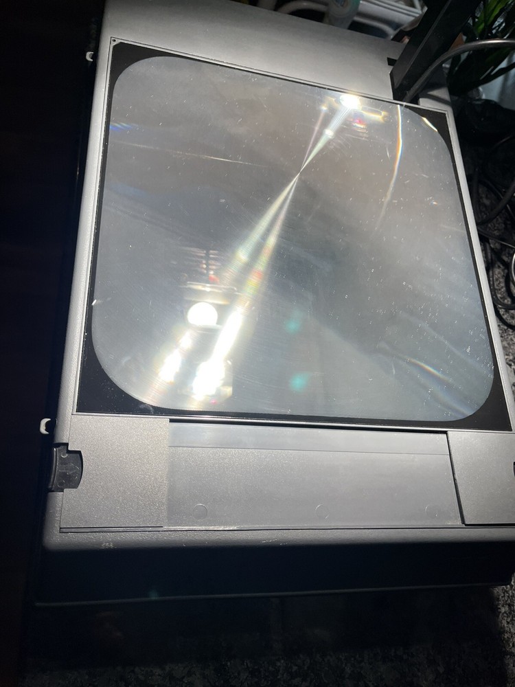 3M Model 2000AG Overhead Projector Briefcase Portable Tested Works