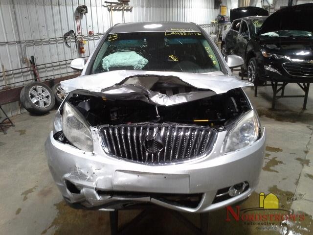 2012 Buick Verano Passenger Front Headrest Only Black Leather