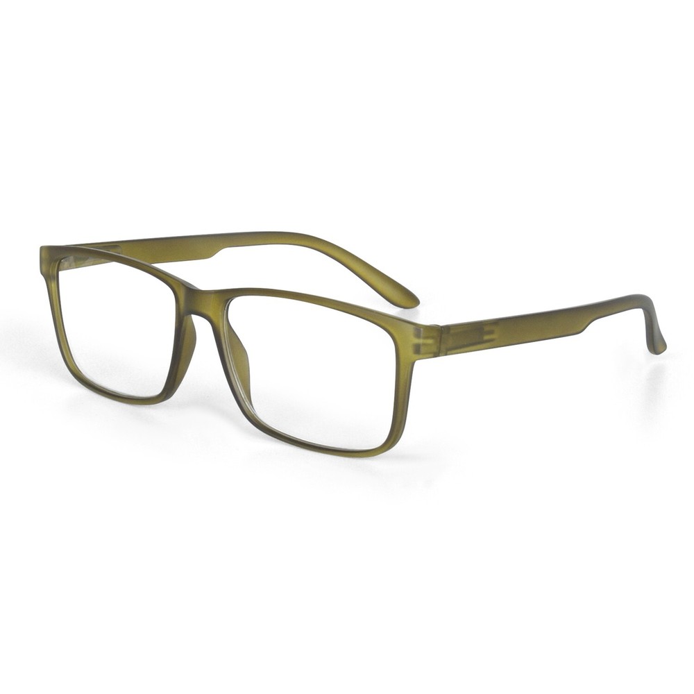 EYE ZOOM 3 Pack Plastic Classic Rectangular Style Reading Glasses for Men Women
