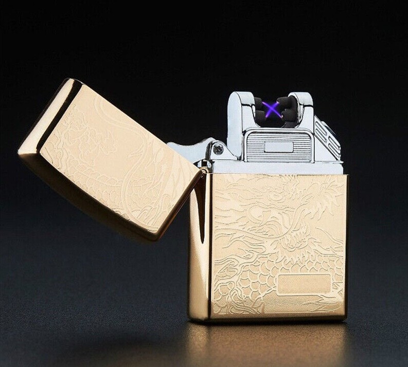 Electric lighter Windproof USB Rechargeable