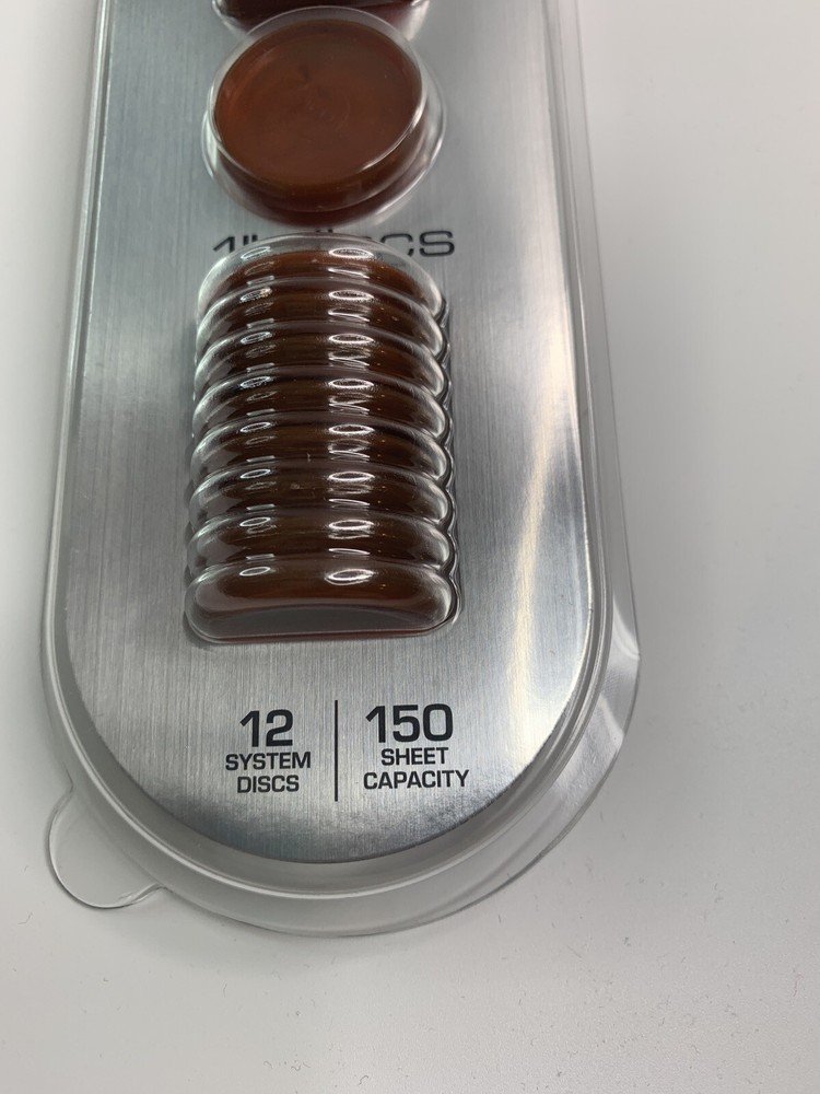 TUL Discbound Expansion Discs, 1", Tortoise Shell, Brown 12 count