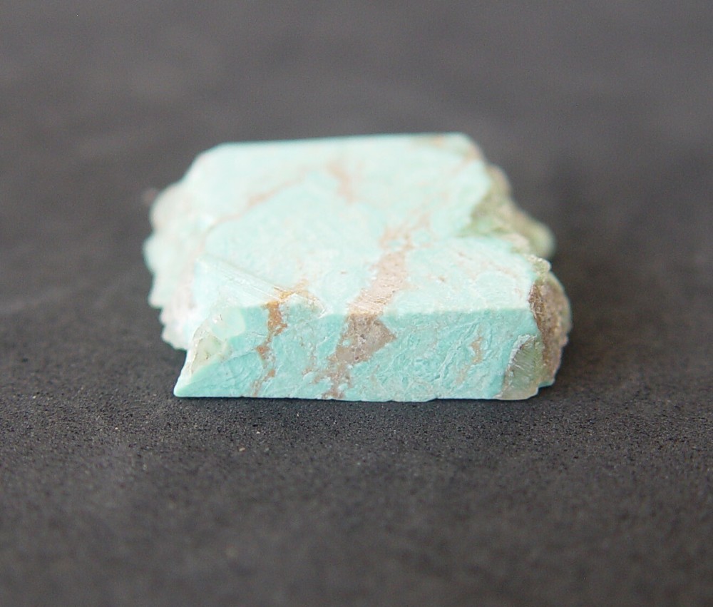 Turquoise stabilized Lapidary Slab 1236