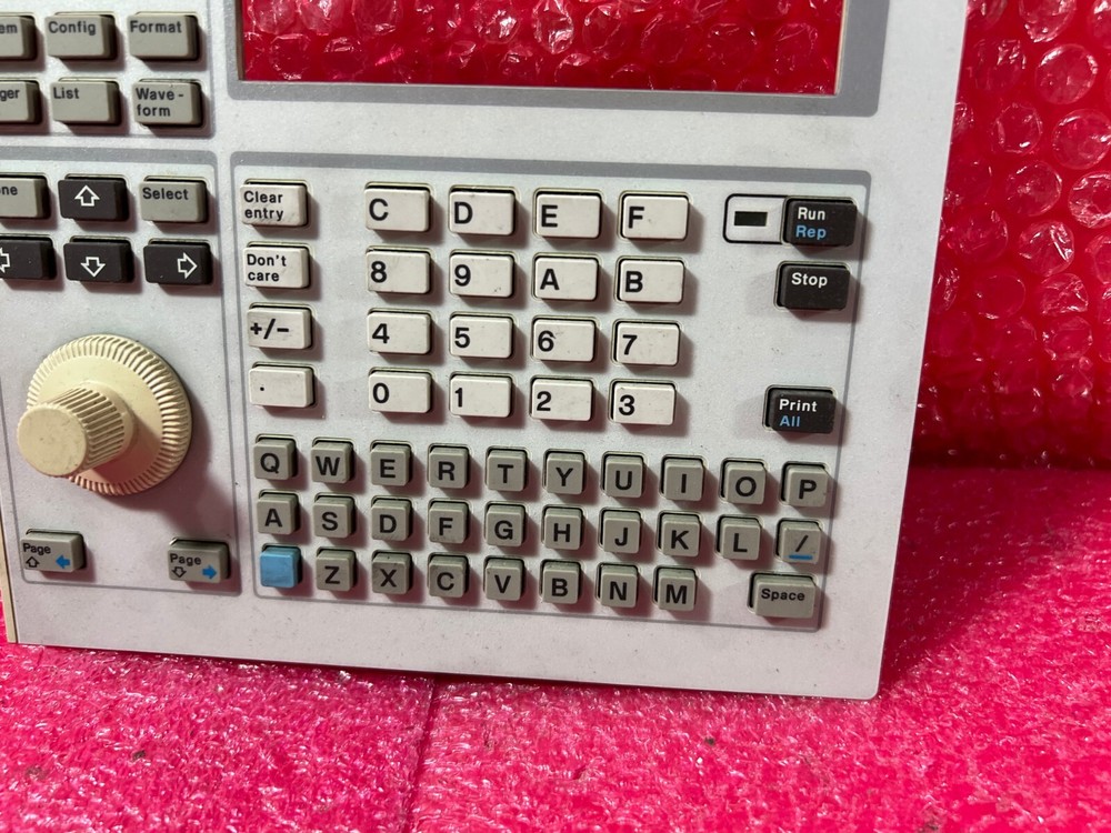 Agilent HP 1670D Deep Memory Logic Analyzer Button Panel